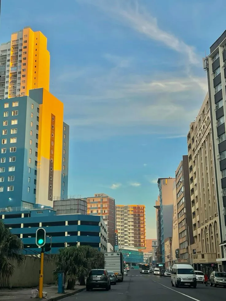 South African city street